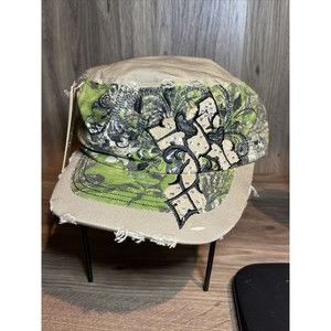Womens Kbethos Mossy Oak Distressed, Camo Cross Hat